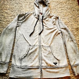 Large grey Roxy hoodie